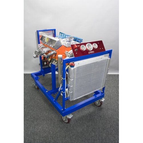 PRW Engine Test Stand (Ets), Racing, Steel, Base Unit And Accessory Kit, Blue Powder Coat, Metric Fasteners