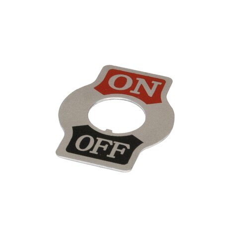 PRW ETS Toggle Switch, With On-Off Plate, For Racing Engine Test Stand