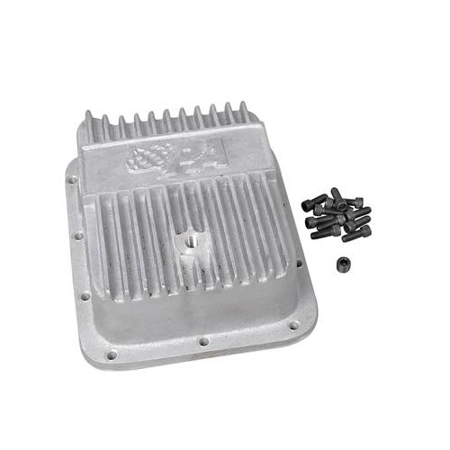 Performance Automatic Transmission Pan, For Ford C4 Case Fill, Deep Aluminum, Extra 2+ Qts., Each