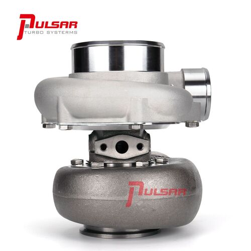 Pulsar Turbo Systems Turbocharger, DBB, Billet Comp. Wheel, 0.82A/R T3 Inlet, 3 in. V-Band Outlet, 550-1050, GTX3584RS Gen2, Kit