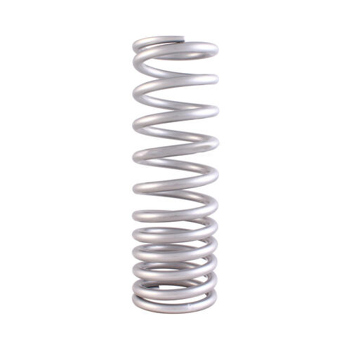 QA1 Coilover Spring, High Travel, 2.5in. Dia., 10in. Length, 140/250 lbs/in., Silver Powdercoated, Each