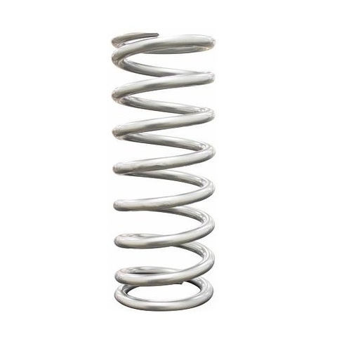 QA1 Coilover Spring, High Travel, 2.5in. Dia., 10in. Length, 200 lbs/in., Silver Powdercoated, Each
