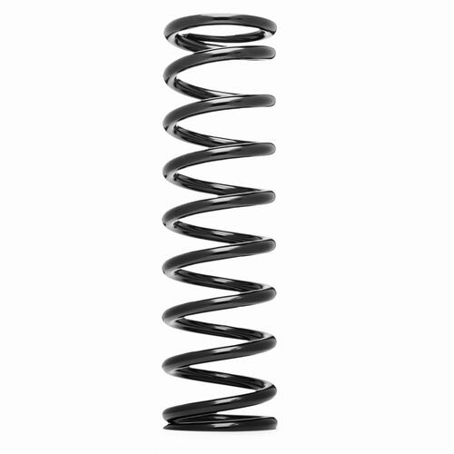 QA1 Coilover Spring, High Travel, 2.5in. Dia., 14in. Length, 130 lbs/in., Black Powdercoated, Each