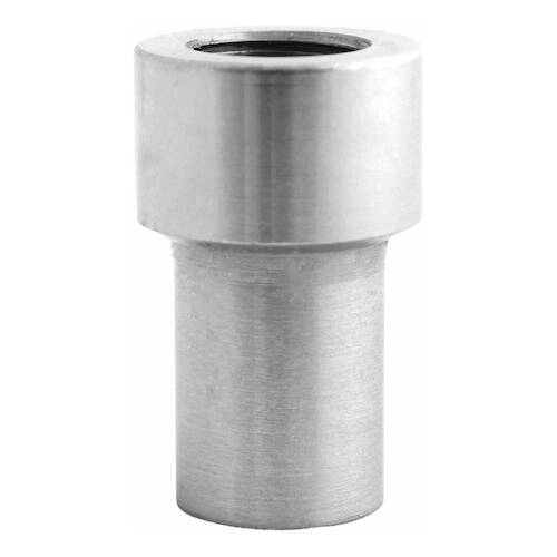 QA1 Chassis Tube Adapter, Steel, 3/4in. Diameter, LH, 7/16in.-20 Thread, .058 Wall Thickness, Smooth, Each