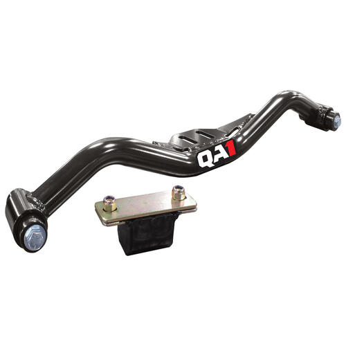 QA1 Transmission Crossmember, Steel, Black Powdercoated, For Ford, Each