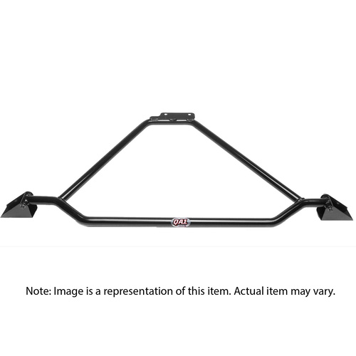 QA1 Strut Tower Brace, Front Upper, Steel, For Chevrolet, For Pontiac, 2.5l, 2.8l, 5.0l, Tbi, Passenger Side A/C Compressor