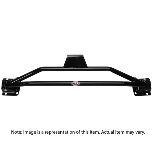 QA1 Strut Tower Brace, Front Upper, Steel, Black Powdercoated, For Chevrolet, For Pontiac, 5.7l Ls1, Each