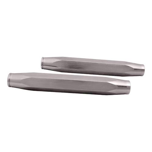 QA1 Tie Rod Sleeves, Heavy Duty, Steel, Zinc Plated, 11/16-18 X 8in. Sleeve, 11/16-18 Thread X 8.75in. Long W/ Jam Nut, Pair