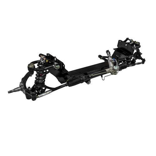 QA1 Front Coilover System, 61-71 D100, Double Adjustable, 3-4in. Drop