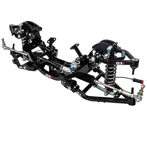 QA1 Front Coilover Crossmember System, 73-87 C10, MOD Series, 850lb/in. Springs