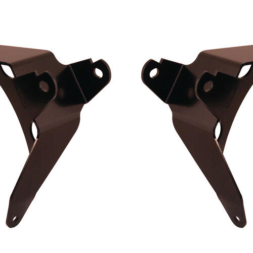 QA1 Motor Mount, Engine Mount, Block Mount, Bolt-In, Steel, Black, For Ford, LS Swap, Pair