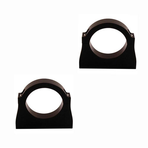 QA1 Shock Reservoir Mounting Kit, MOD Series, Aluminum, Black Anodized, Flat Panel Reservoir, Each