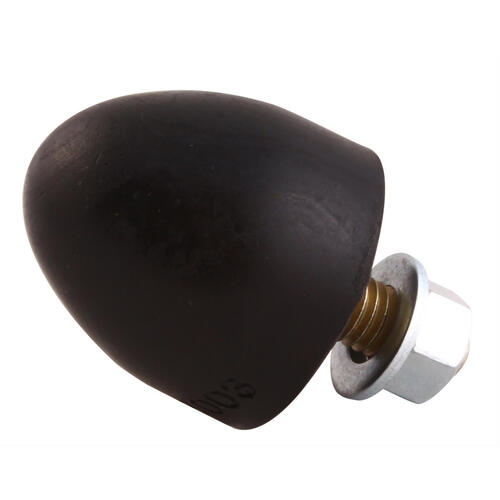Bumpstop Kit, 1.56 In. Tall Bullet, Bumpstop And Hardware, Each