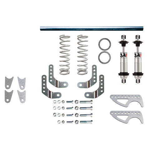 QA1 Coilover Conversion, Pro, Rear, Non-Adjustable 3.00in. Tube Diameter, Aluma Matic, 130/250 (rate/in) Spring Rate, Kit