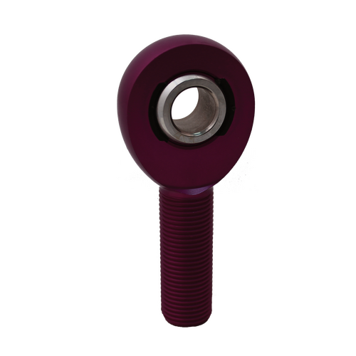 QA1 Rod End, AM Series Endura, Aluminium/Steel, Left Hand, 1/2-5/8 Purple, Each