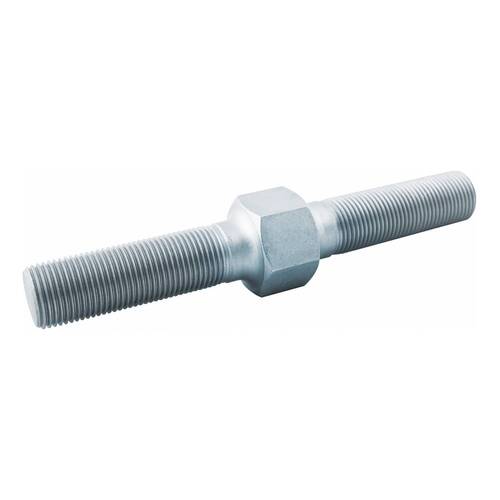 QA1 Double Linkage Adjuster, Male to Male, 1-12 8.00in. OAL, Steel, Zinc Plated, Each