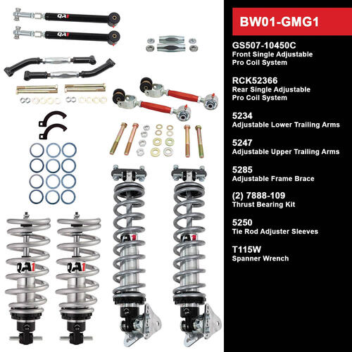 QA1 Level 1 Big Wheel Suspension Kit, 78-88 GM G-Body