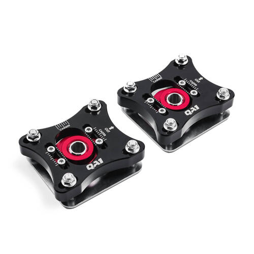 QA1 Aluminum Caster Camber Plates, 05-14 Mustang