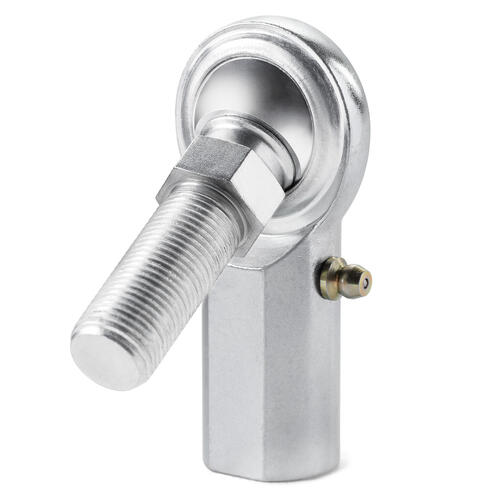 QA1 Rod End, CF Series, 2-Pieces, Carbon/Steel, Right Hand, 0.5in. Bore, 1/2, Stud Zerk, Each