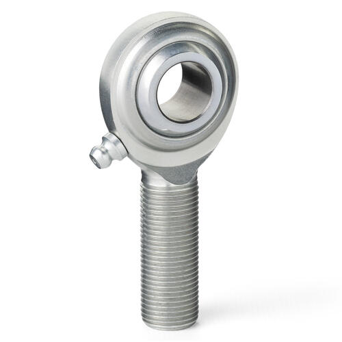 QA1 Rod End, CM Series, 2-Pieces, Carbon/Steel, Left Hand, 1/2-1/2 Zerk, Each