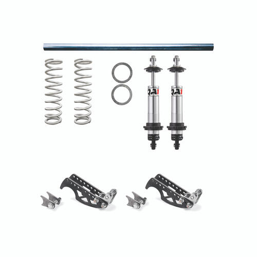 QA1 HD Pro Rear Weld-In Coilover Kit, Double Adjustable Shock, 200lb/in. Spring for 3.25in. Axle