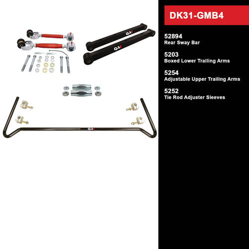 QA1 Drag Kit 2.0, Level 1, GM B-Body, 78-93, w/o Shocks, Kit