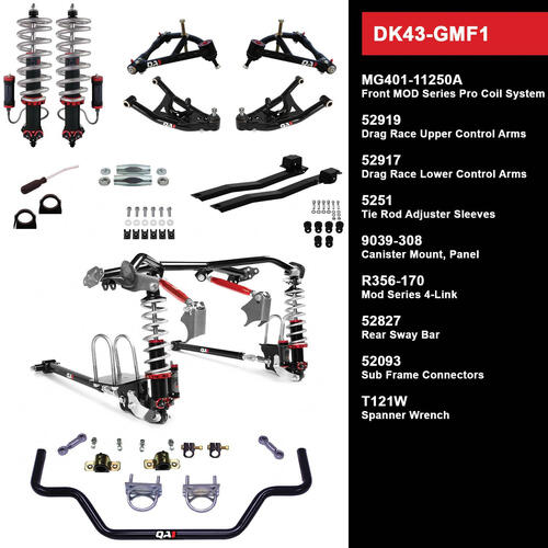 Level 3 Full Vehicle Drag Kit, 67-69 GM F Body