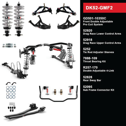 QA1 Level 2 Drag Kit, 75-81 GM F Body