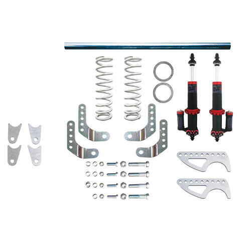QA1 Coilover Conversion, Pro, Rear, MOD Series, Adjustable 3.00in. Tube Diameter, MOD Shock, 110 (rate/in) Spring Rate, Kit