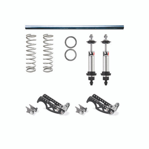 QA1 HD Pro Rear Weld-In Coilover Kit, Single Adjustable Shock, 300lb/in. Spring for 3.25in. Axle