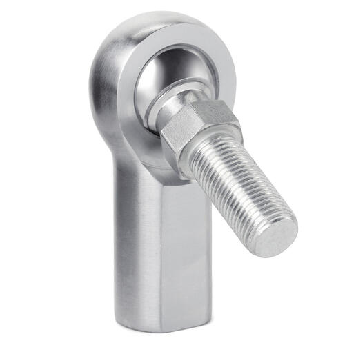 QA1 Rod End, EXF Series, Endura, Carbon/Steel, Right Hand, 0.375in. Bore, 3/8, Stud, Each