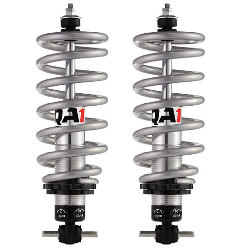 QA1 Coilover System, Pro, Aluminium, Double Adjustable, 10-550 (rate/in) Spring Rate., Tapered Flat Large, Kit