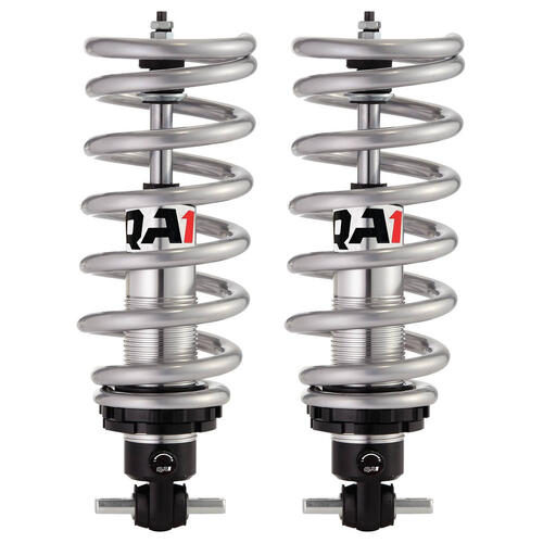 QA1 Coilover System, Pro, Aluminium, Single Adjustable, 10-350 (rate/in) Spring Rate., Tapered Pigtail, Kit