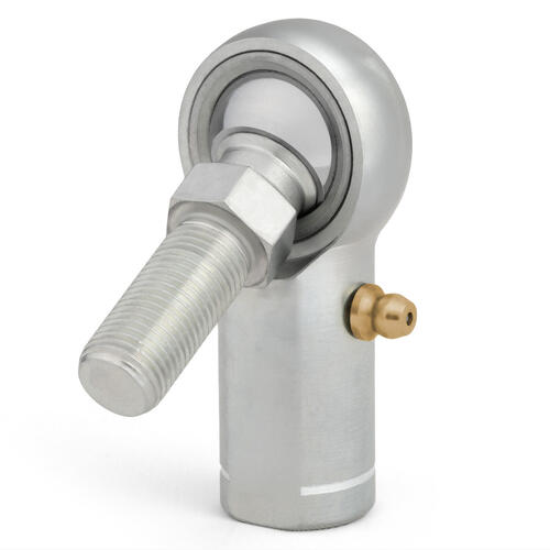 QA1 Rod End, HF Series, 3-Pieces, Chromoly Steel, HT Left Hand, 0.625in. Bore, 5/8, Stud Zerk, Each