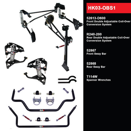 QA1 Handling Kit, Level 3, C1500, 88-98 C1500, w/ Shocks, Kit