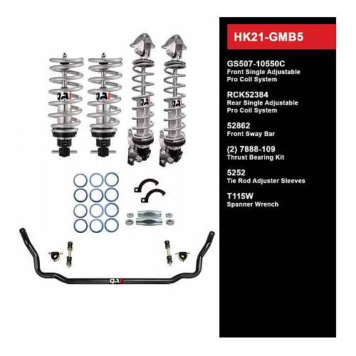 QA1 Handling Kit 2.0, Level 1, GM B-Body, 94-96, w/ Shocks, Kit