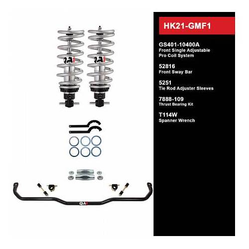 QA1 Handling Kit 2.0, Level 1, GM F-Body, 67-69, w/ Shocks, Kit