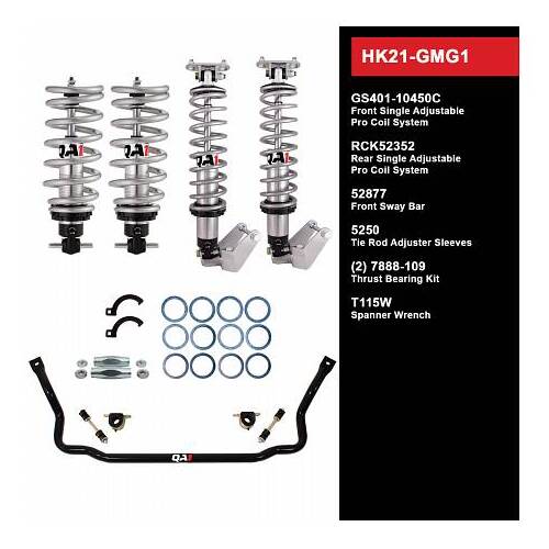 QA1 Handling Kit 2.0, Level 1, GM G-Body, 78-88, w/Shocks, Kit