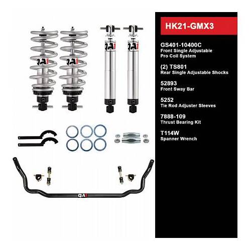 QA1 Handling Kit 2.0, Level 1, GM X-Body, 75-79, w/ Shocks, Kit