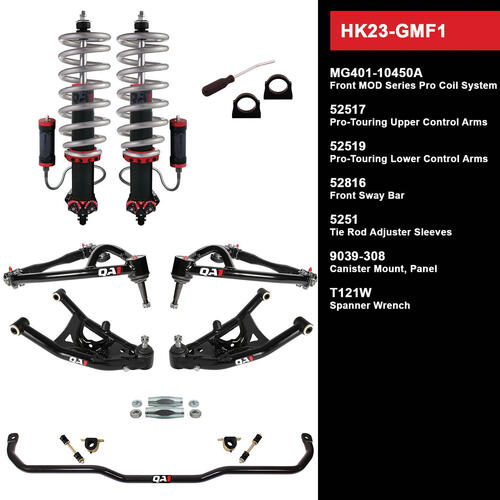 QA1 Handling Kit 2.0, Level 3, GM F-Body, 67-69, w/ Shocks, Kit