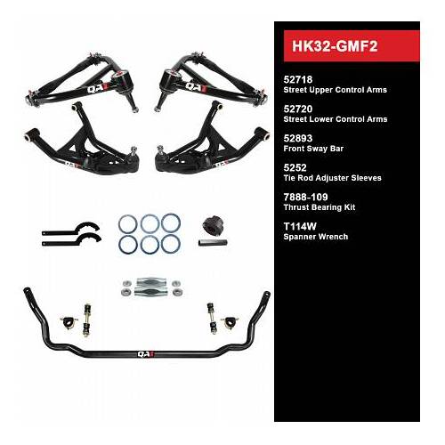 QA1 Handling Kit 2.0, Level 2, GM F-Body, 70-81, w/o Shocks, Kit