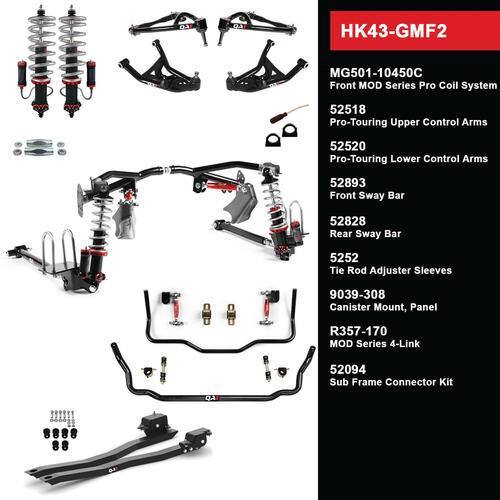 QA1 Level 3 Handling Kit, 70-74 GM F Body
