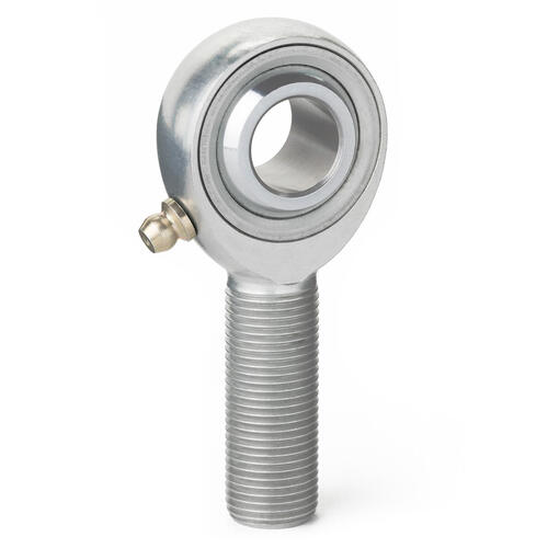 QA1 Rod End, HM Series, 3-Pieces, Chromoly Steel, HT Left Hand, 1-1 (-12 Thread) Zerk, Each
