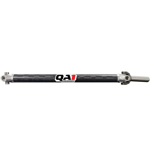 QA1 Driveshaft, Carbon Fiber, CT-Dirt Crate Late Model, SY 38.50in. Length, 2.3in. Diameter, 1310 U-Joint, 1500lb., GM 27SP, 8in. Slip Yoke, Each