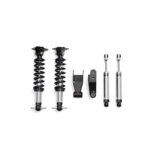 QA1 2/3 Lowering Kit, 2007-2018 Silverado 1500/Sierra 1500, 2WD, Single Adjustable