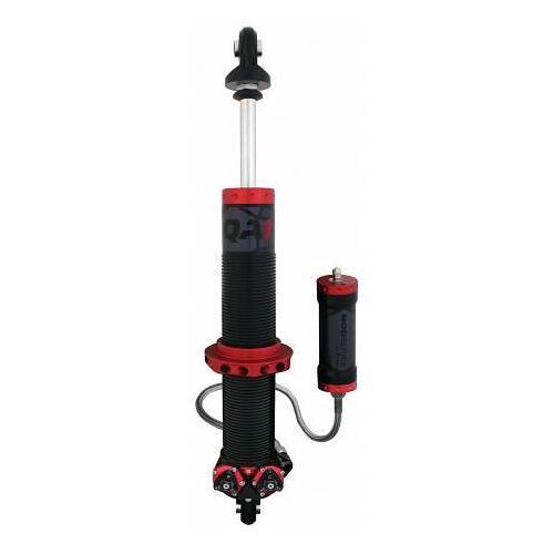 QA1 Coilover Shock/Strut, MOD Series, Double-Adj., RH, Piggyback, Aluminum, Black Housing, Twin-Tube, 23.630in. Extended, 14.880in. Collapsed, Each