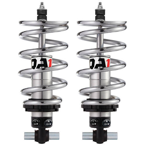 QA1 Coilover System, Aluminium, Double Adjustable, Mustang II, 500 (rate/in) Spring Rate, Tapered, Pair