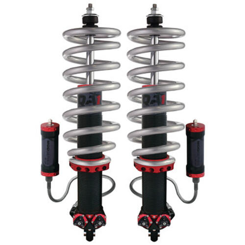 QA1 Coilover System, Pro, Aluminium, MOD Series, Adjustable, 11-300 (rate/in) Spring Rate., Tapered Flat Large, Kit