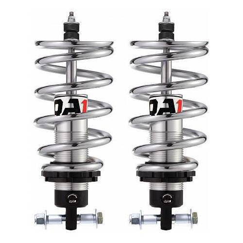 QA1 Coilover System, Aluminium, Single Adjustable, Mustang II, 375 (rate/in) Spring Rate, Tapered, Pair