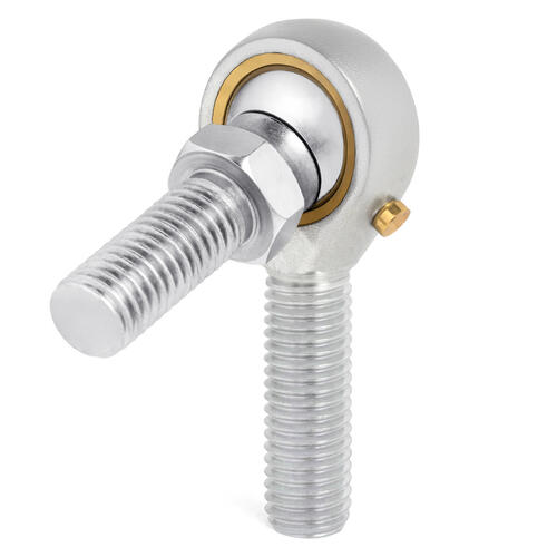 QA1 Rod End, MVM Series, 4-Pieces, Carbon/Bronze, Left Hand, 8mm-8mStud, Each